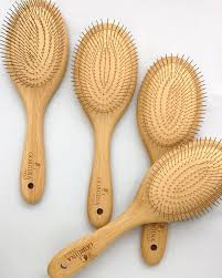 برس مو مدل چوبی بامبو (گرد و مستطیل)