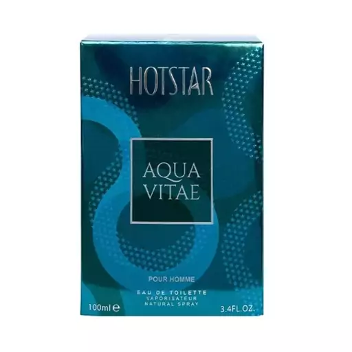 ادکلن مردانه هات استار آکواویتا حجم 100 میلی لیتر