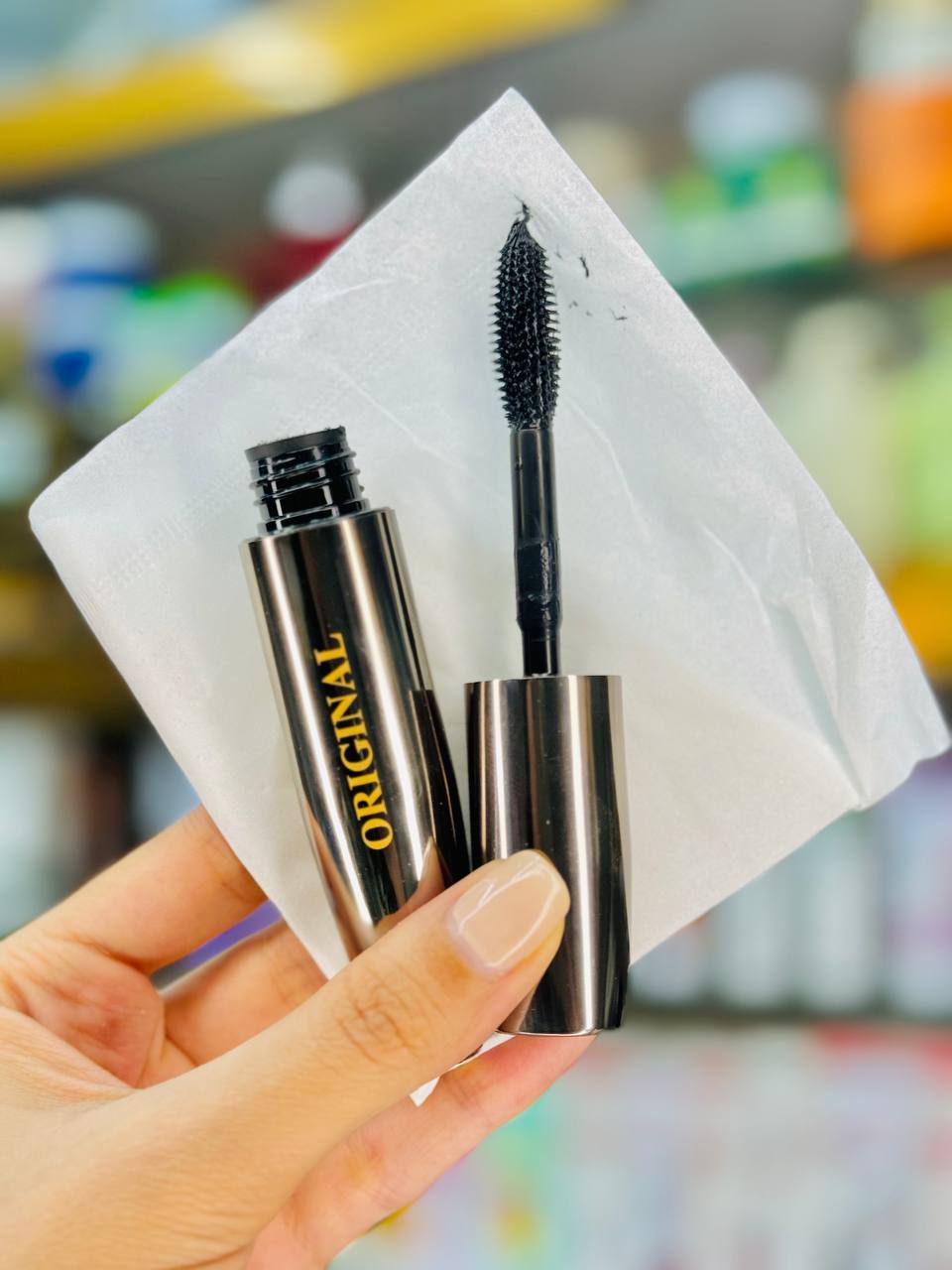 ریمل دوسه پوکه فلزی( حجم دهنده غیر ضد اب)